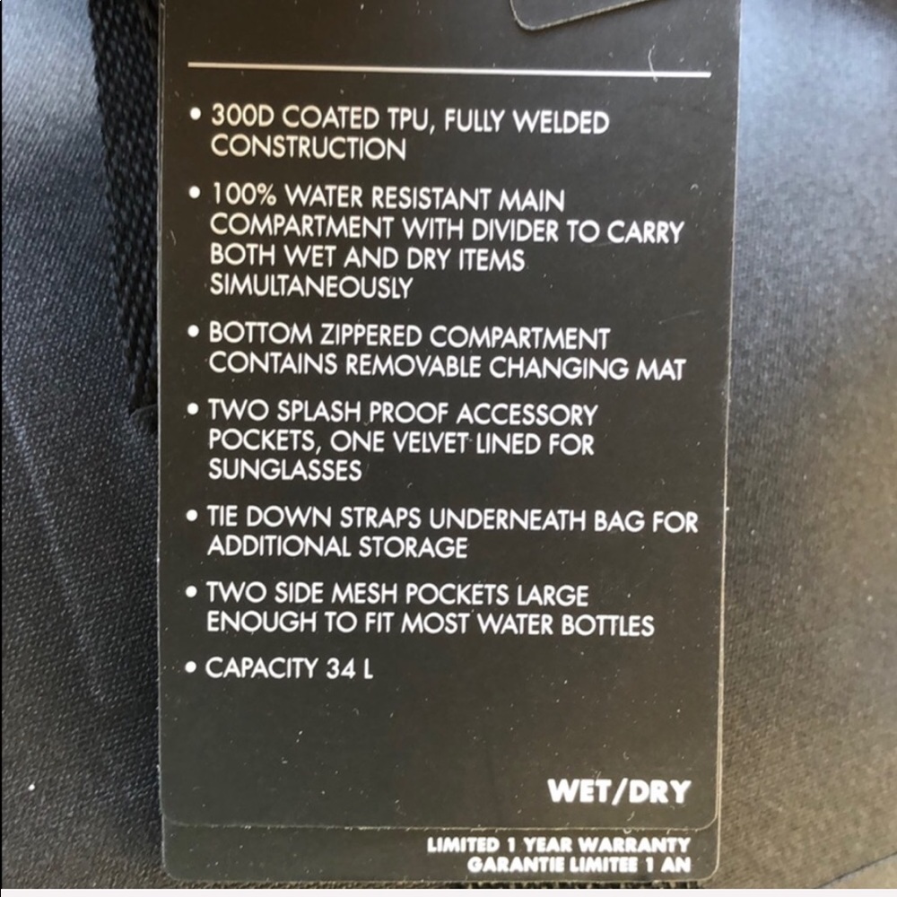 🌴🌼HURLEY- WET DRY ELITE SURF BAG🌼🌴 - Picture 4 of 8